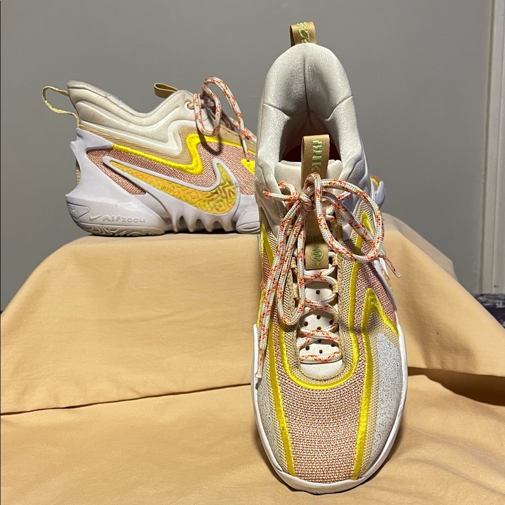 Nike Air Zoom Men's Yellow and Orange Athletic Shoes